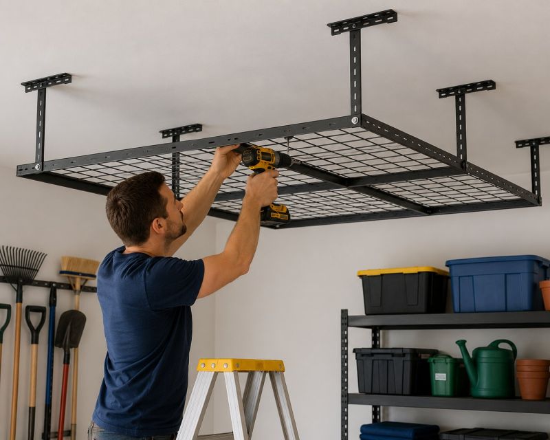 Garage Tool Rack Installation in Annapolis, MD