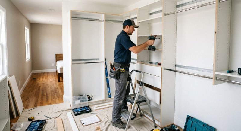 Closet Installation in Greensboro, NC