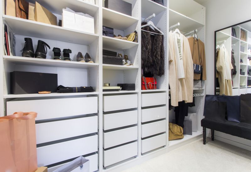 Closet Shelving Installation detail