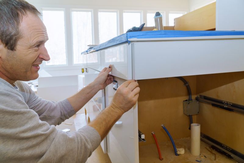 Custom Pantry Installation detail