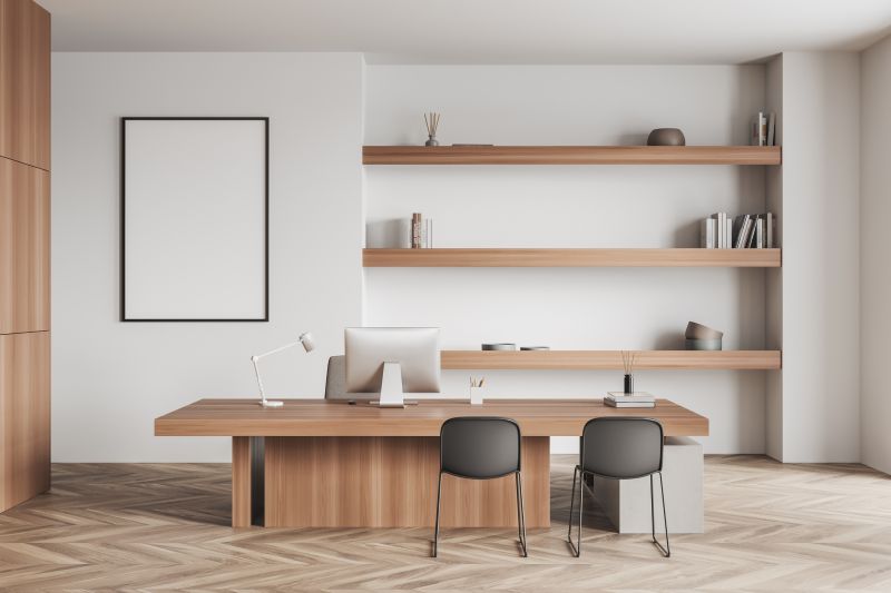 Office Shelving Installation detail