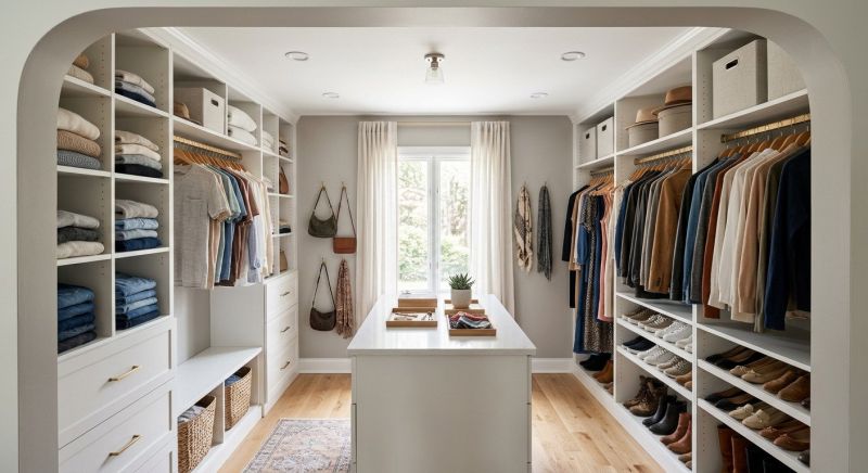 New Closet Intallation in Winston Salem, NC