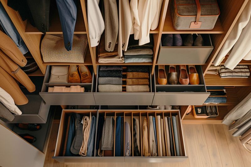 Walk-In Closet Organization Installation Design Trends