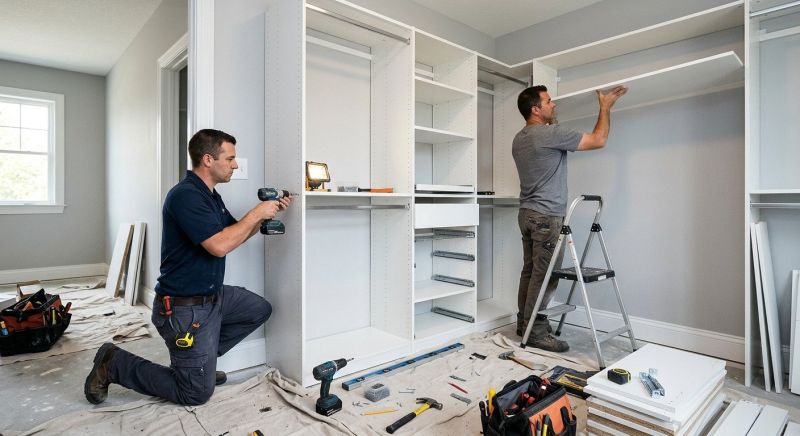 Walk In Closet Remodeling in Alexandria, VA